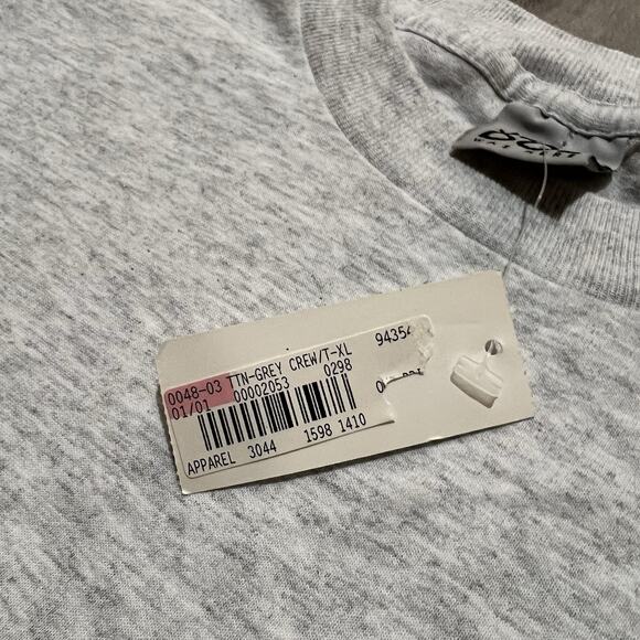 Vintage Titanic CREW T Shirt Grey 90s Single Stitch Movie Promo New With Tags XL - Picture 4 of 5